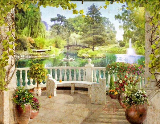 Фотообои 2 Фрески, арт. 28065 фото №1