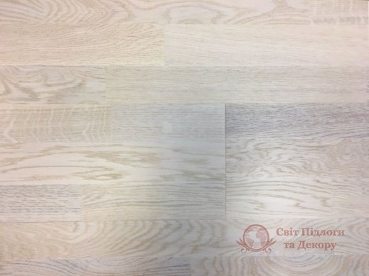 Паркетна дошка Rezult, Дуб Хоторн 3-х пол. фото №1