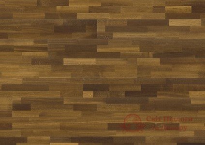 Паркетна дошка Karelia, кол. Spice, Дуб Smoked Almond Nature 3-х пол. фото №1