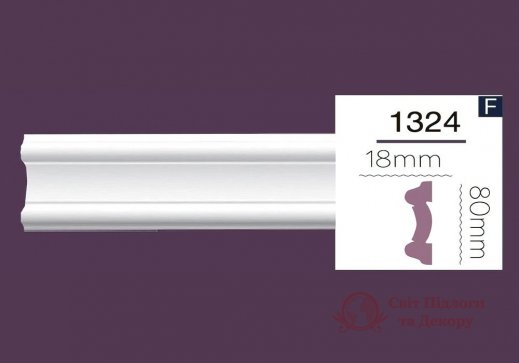 Молдинг гнучкий Home Decor арт. 1324 Flexi фото №2