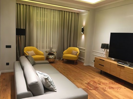 Шторы для гостиной (1-0104) фото №1