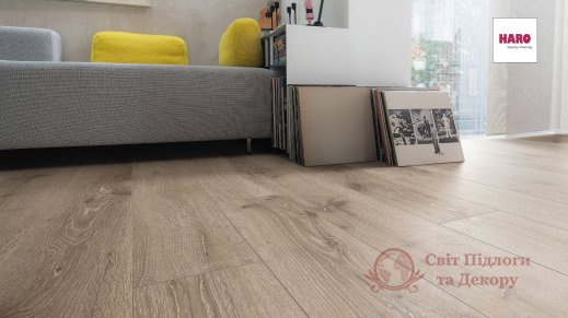 Ламінат Haro, кол. Tritty 100, Дуб Невара вибілений 526672 фото №3 Ламінат Haro, кол. Tritty 100, Дуб Невара вибілений 526672 фото №3