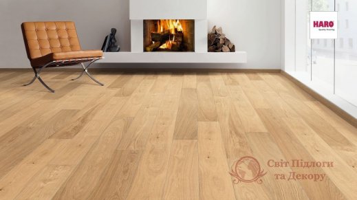 Паркетная доска Haro, Дуб меркант 528682, 1-но пол. фото №4