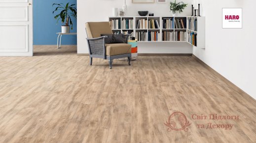 Ламінат Haro, кол. Tritty 100, Дуб карамель 530305 фото №2
