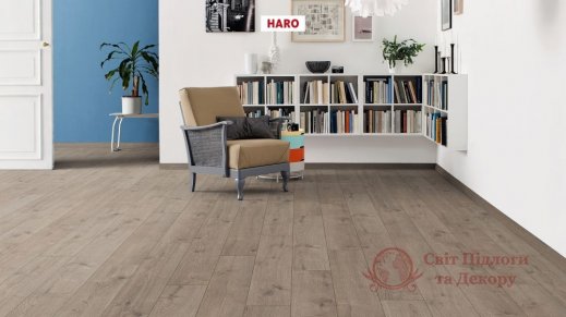 Ламинат Haro, колл. Tritty 100, Дуб Портленд серый 533121 фото №3