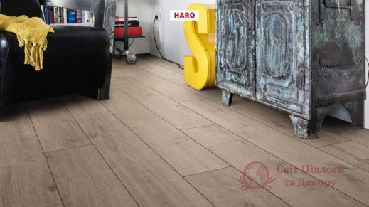 Ламинат Haro, колл. Tritty 100, Дуб Портленд серый 533121 фото №2