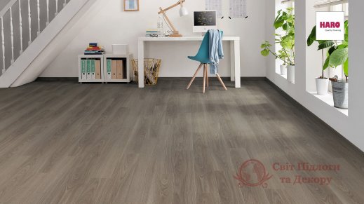 Ламинат Haro, колл. Tritty 100 Loft, Дуб античный серый 535368 фото №2