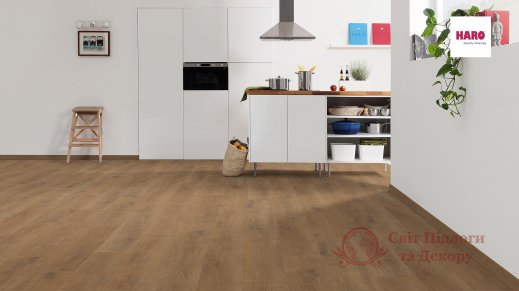 Ламінат Haro, кол. Tritty 200 Aqua, Дуб Венето медовый 537372 фото №2 Ламінат Haro, кол. Tritty 200 Aqua, Дуб Венето медовый 537372 фото №2