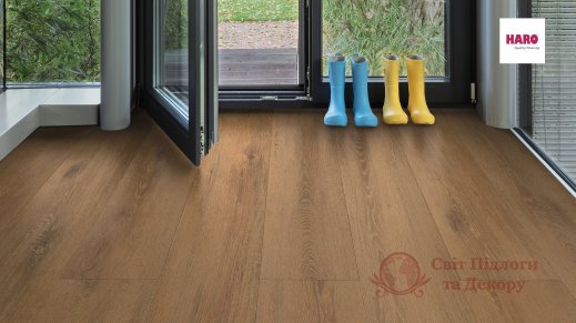 Ламинат Haro, колл. Tritty 200 Aqua Gran Via, Дуб Венето медовый 537378 фото №2