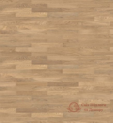 Паркетна дошка Haro, кол. Allegro 4000 Strip, Дуб светло-білий 540128 фото №1