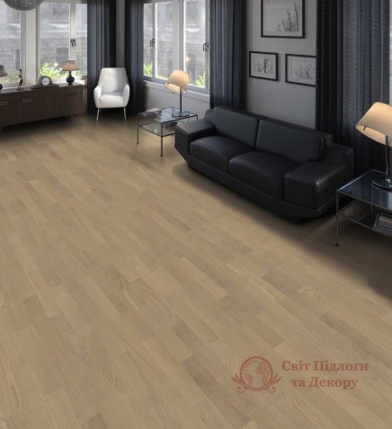 Паркетная доска Haro, колл. Allegro 4000 Strip, Дуб песочный серый 540136 фото №2