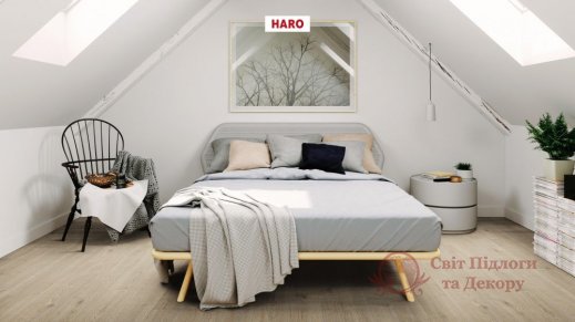 Ламинат Haro, колл. Tritty 200 Aqua, Дуб Kонтура каменно-серый 540239 фото №3