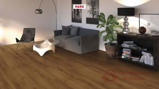 Ламінат Haro, кол. Tritty 100, Дуб Емілія янтарний аутентік 541476 фото №2