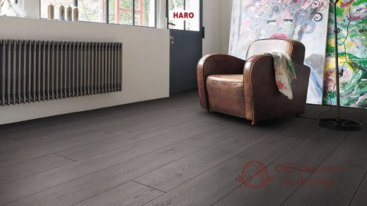 Ламінат Haro, кол. Tritty 200 Aqua Gran Via, Дуб Контура чорний 541579 фото №2