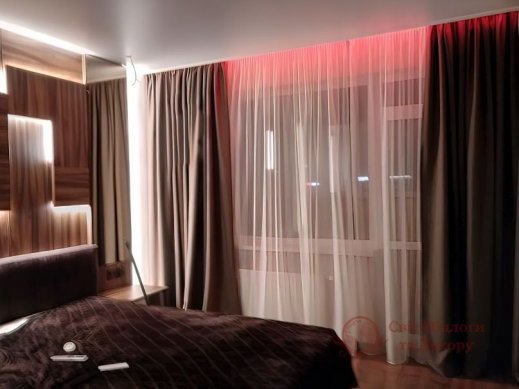 Шторы для спальни (3-0306) фото №1