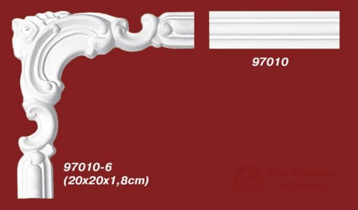 Кутовий елемент Decomaster арт. 97010-6 фото №1