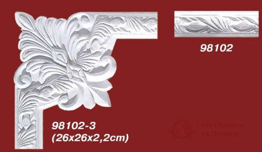 Угловой элемент Decomaster арт. 98102-3 фото №1