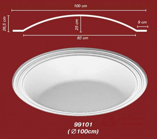 Купол Decomaster арт. 99101 фото №1