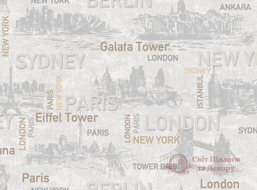 Шпалери AdaWall, кол. Anka арт. 1608-3 фото №1