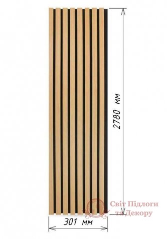 Стінова панель акустична Neman Дуб Болтон фото №4