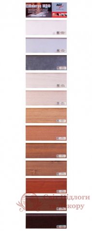 Плінтус мдф AGT 80x22 фото №1
