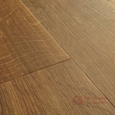 Виниловая плитка Quick-Step Alpha Vinyl Medium Planks, Дуб Осень Коричневый AVMP40090 фото №2