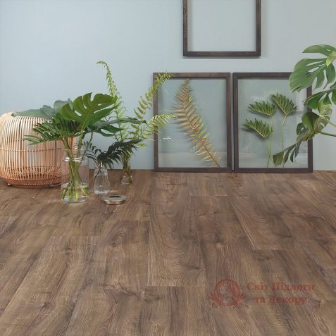 Вінілова плитка Quick-Step Alpha Vinyl Medium Planks, Дуб Осінній Шоколад AVMP40199 фото №3