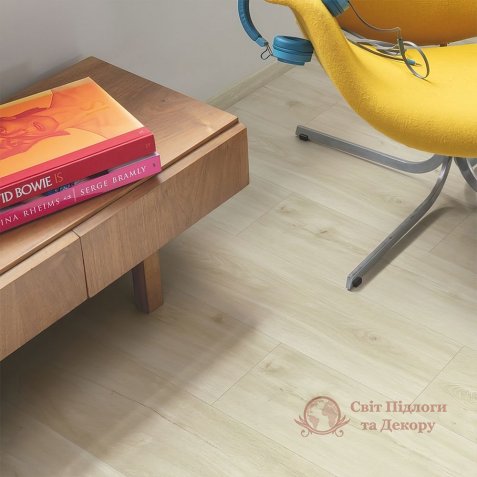 Вінілова плитка Quick-Step Alpha Vinyl Small Planks, Дуб Каньйон Бежевий AVSPT40038 фото №3