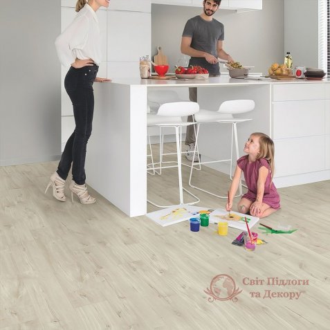 Вінілова плитка Quick-Step Alpha Vinyl Small Planks, Дуб Каньйон Бежевий AVSPT40038 фото №4