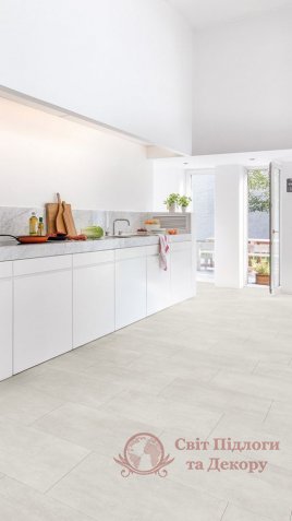 Вінілова плитка Quick-Step Ambient Glue Plus, Бетон світлий AMGP40049 фото №2 Вінілова плитка Quick-Step Ambient Glue Plus, Бетон світлий AMGP40049 фото №2