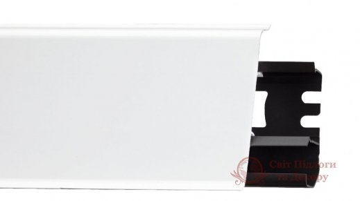 Плінтус пластиковий Arbiton Indo Білий Глянець 01 фото №1