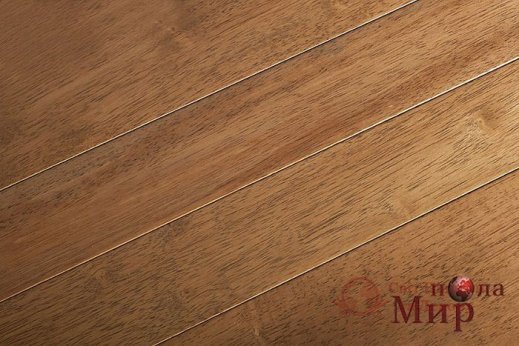 Экзотический паркет Brand Wood, Гевея Азиатский орех лак фото №1