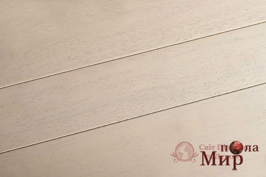 Экзотический паркет Brand Wood, Гевея Белое дерево лак фото №1