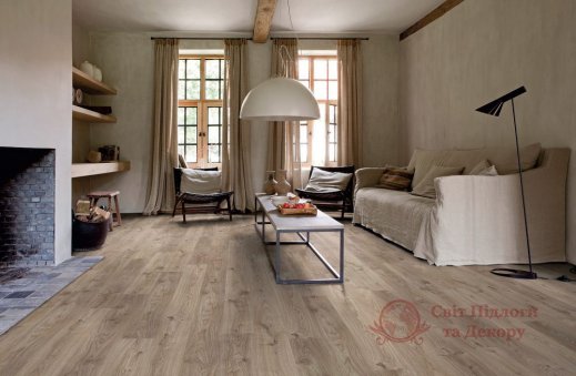 Виниловая плитка Quick-Step Balance Click Rigid, Дуб коттедж серо-коричневый RBACL40026 фото №2
