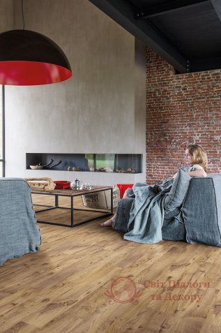 Вінілова плитка Quick-Step Balance Click, Каштан вінтажний натуральний BACL40029 фото №3