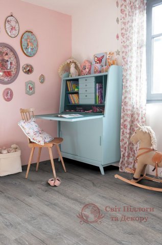 Вінілова плитка Quick-Step Balance Glue Plus, Дуб хісторі сірий BAGP40037 фото №2