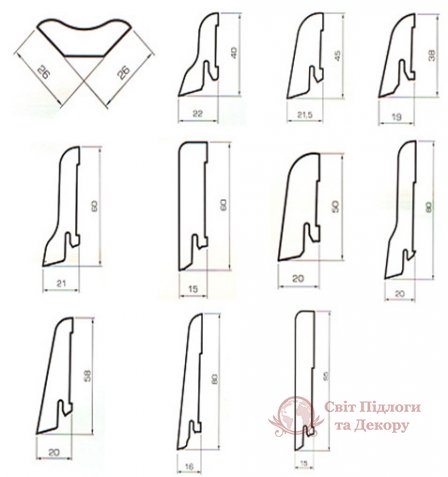 Плінтус массивный Brand Wood (Бренд Вуд) фото №2
