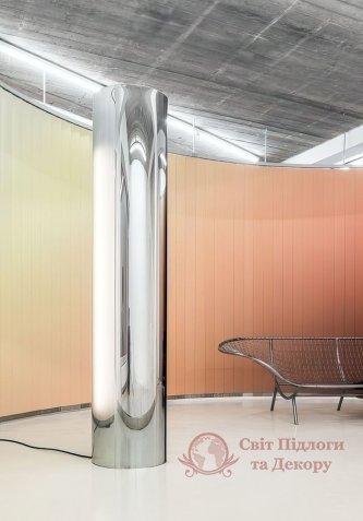 Стеновая панель бамбуковая BWD 8026-15 Mirror Silver фото №2