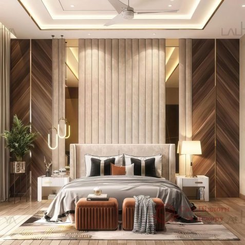 Стеновая панель бамбуковая BWD 8027-30 Mirror Gold фото №6