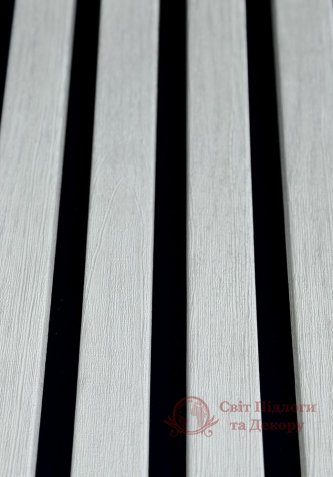 Стеновая панель акустическая Neman Рустик Блан фото №2