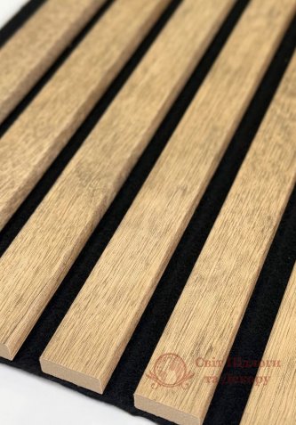 Стінова панель акустична Neman Рустік золотий фото №3