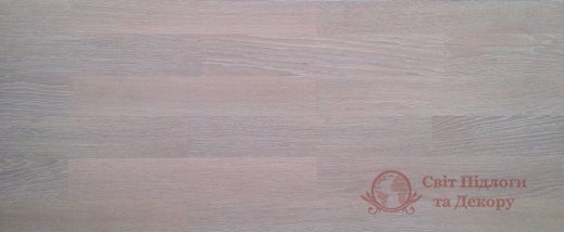 Паркетная доска Pan Parket, Дуб Cotton White 3-х пол. фото №1