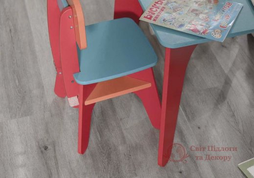 SPC плитка Vinilam Ceramo click 4,5 mm, Дуб Давос 8880 фото №5