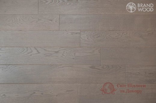 Паркетна дошка Brand Wood, Дуб Сірий D80 (середній) фото №1