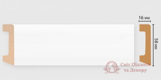 Плинтус напольный Decomaster арт. D234-115 фото №2