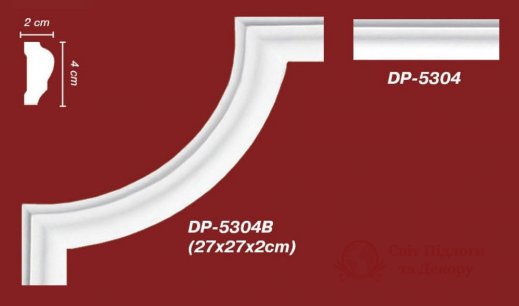 Угловой элемент Decomaster арт. DP 5304B фото №1