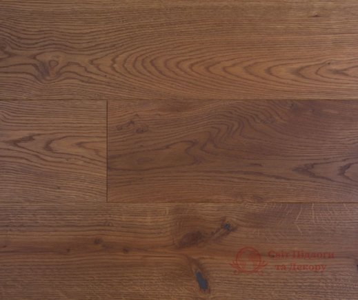 Паркетна дошка Dubrava Дуб Капучино 49 1-но пол. фото №1