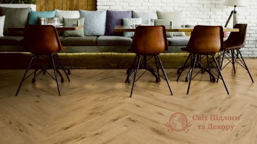 Виниловая плитка Terhurne, колл. Herringbone, Дуб Йорк 2036 фото №4