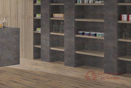 Ламинат Egger Pro, колл. Classic V4, Дуб Паркетный темный EPL019 фото №2