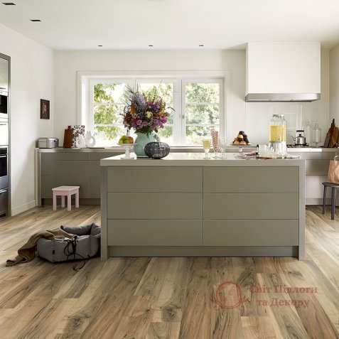 Ламинат Egger Home, колл. Classic Aqua+, Орех Перганти коричневый EHL075 фото №2